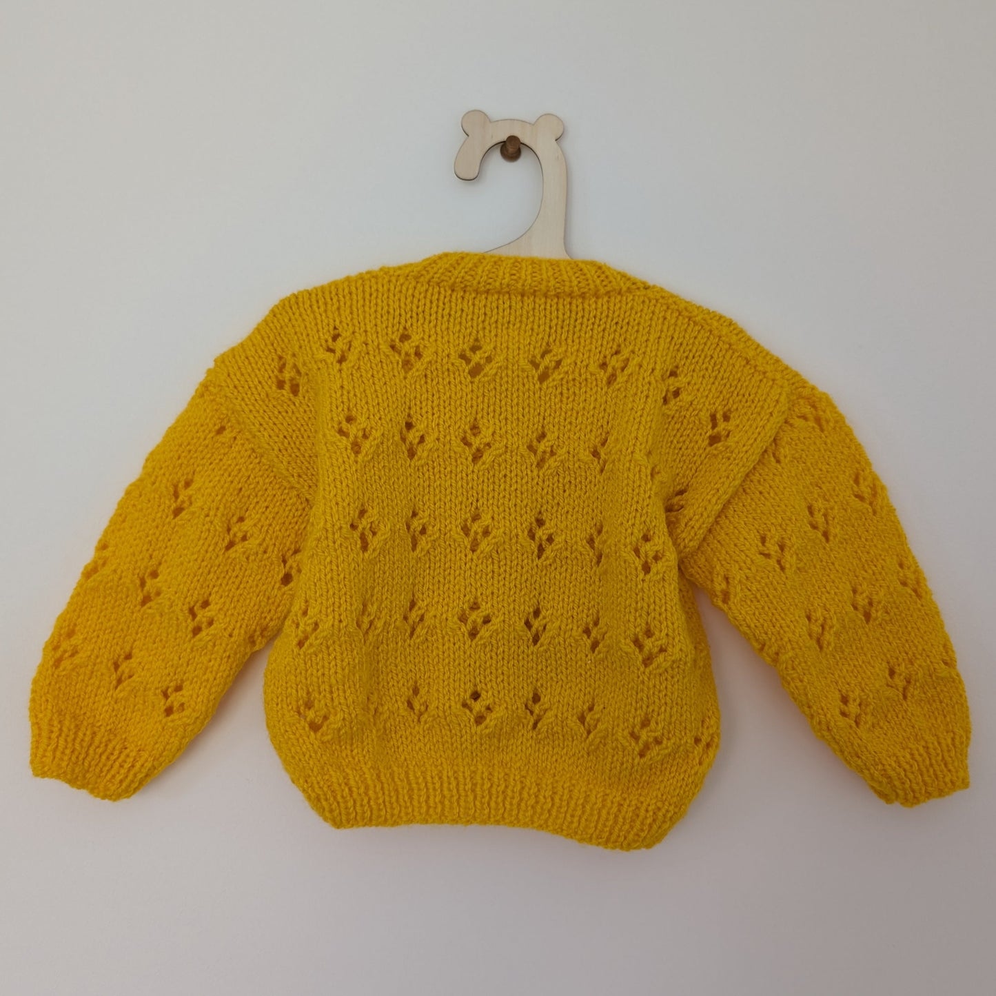 Yellow Cardi - 3 - 6 M