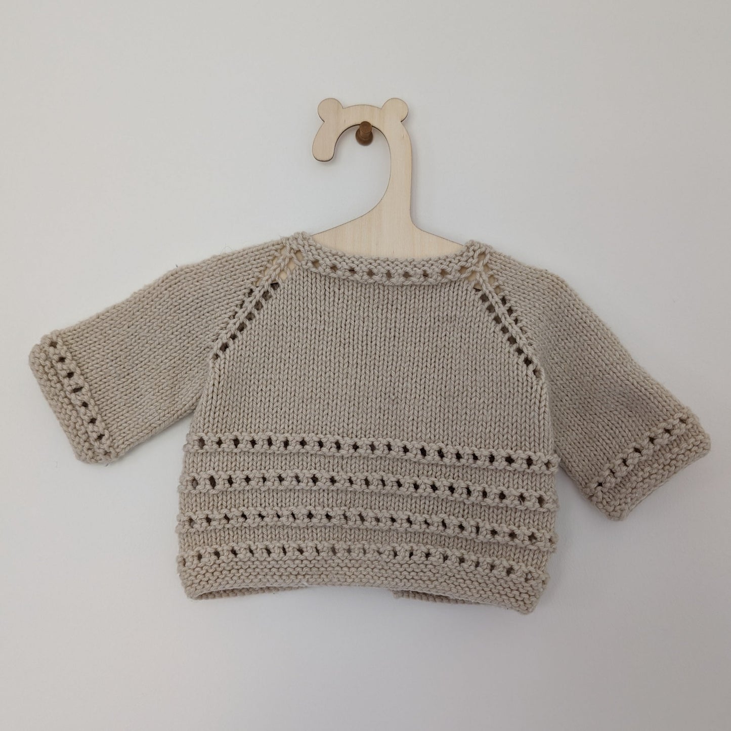 Beige Cardi - Newborn