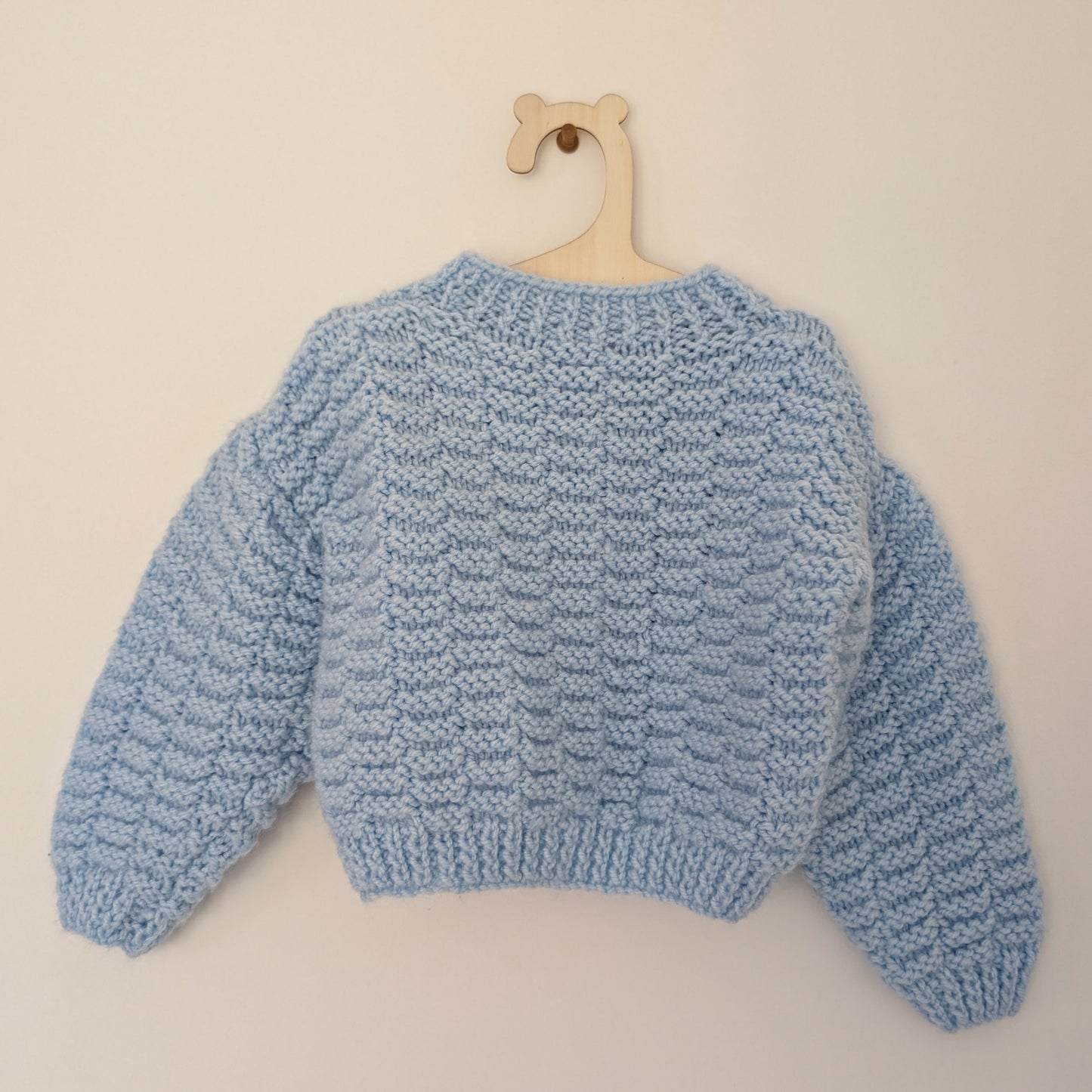 Blue Cardi - 6 - 9 M