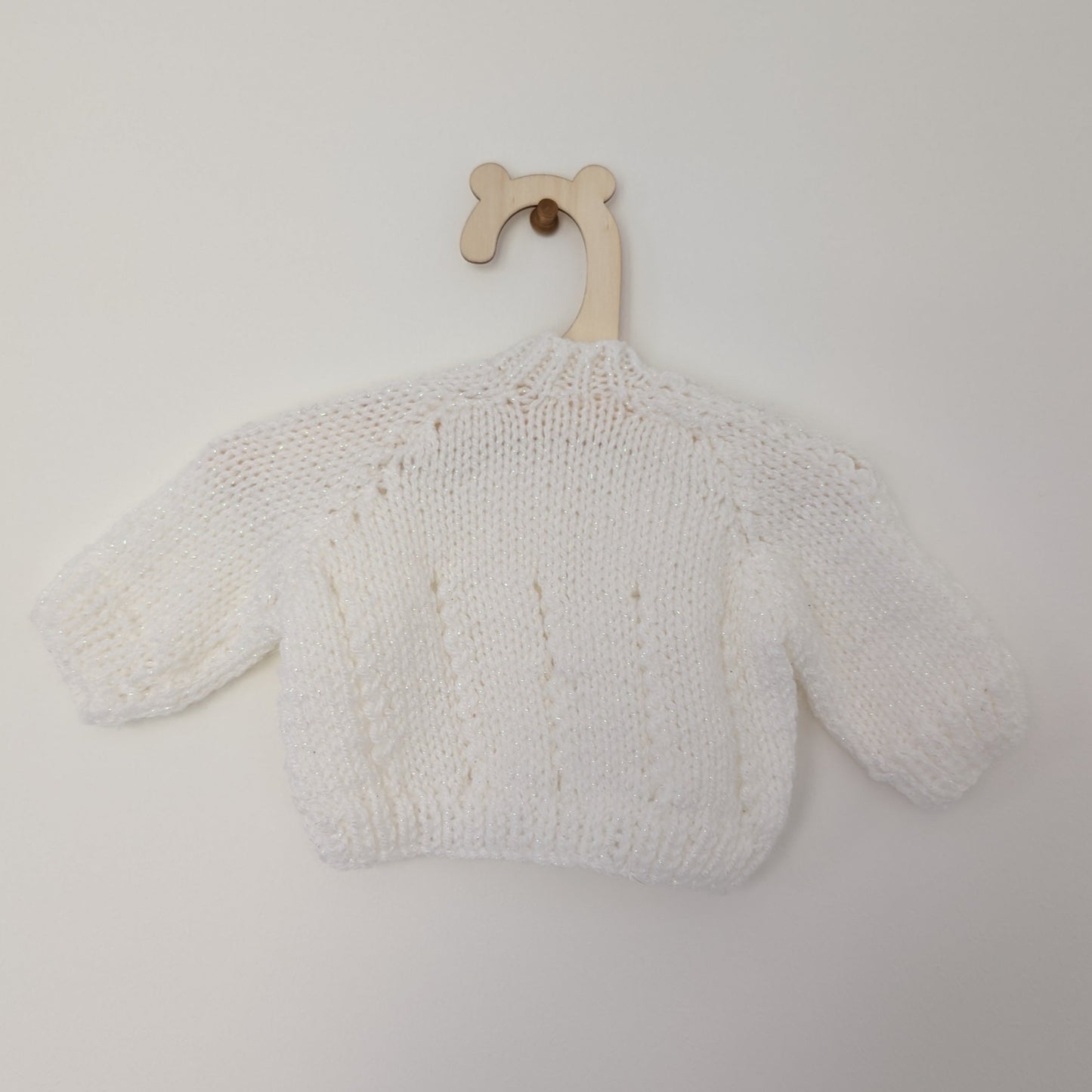 White Cardi - Tiny Baby