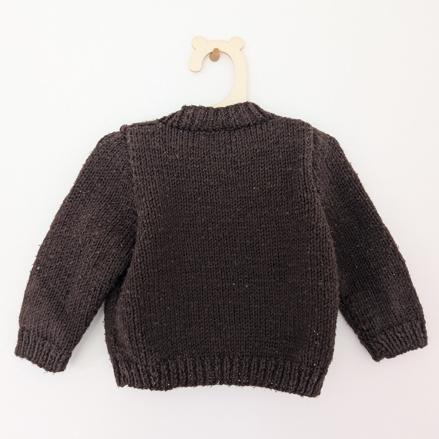 Brown Cardi - 0 - 3 M