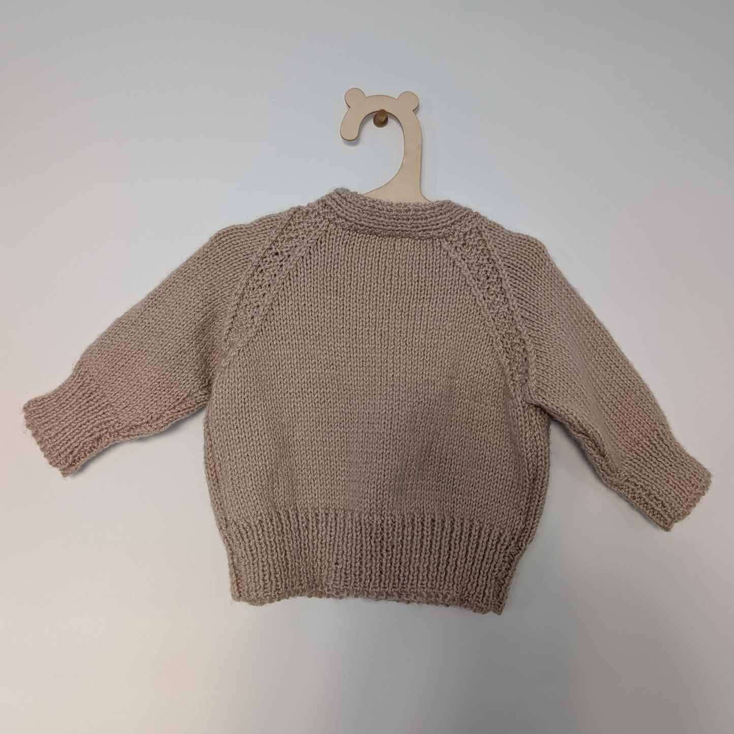 Beige Cardi - 3 - 6 M