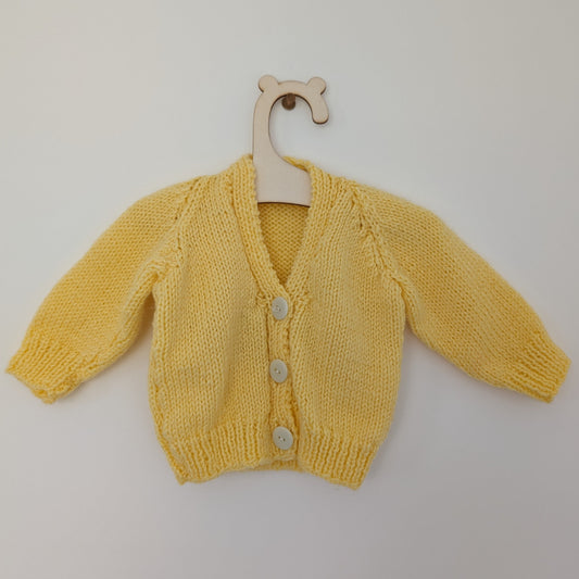Yellow Cardi - Newborn