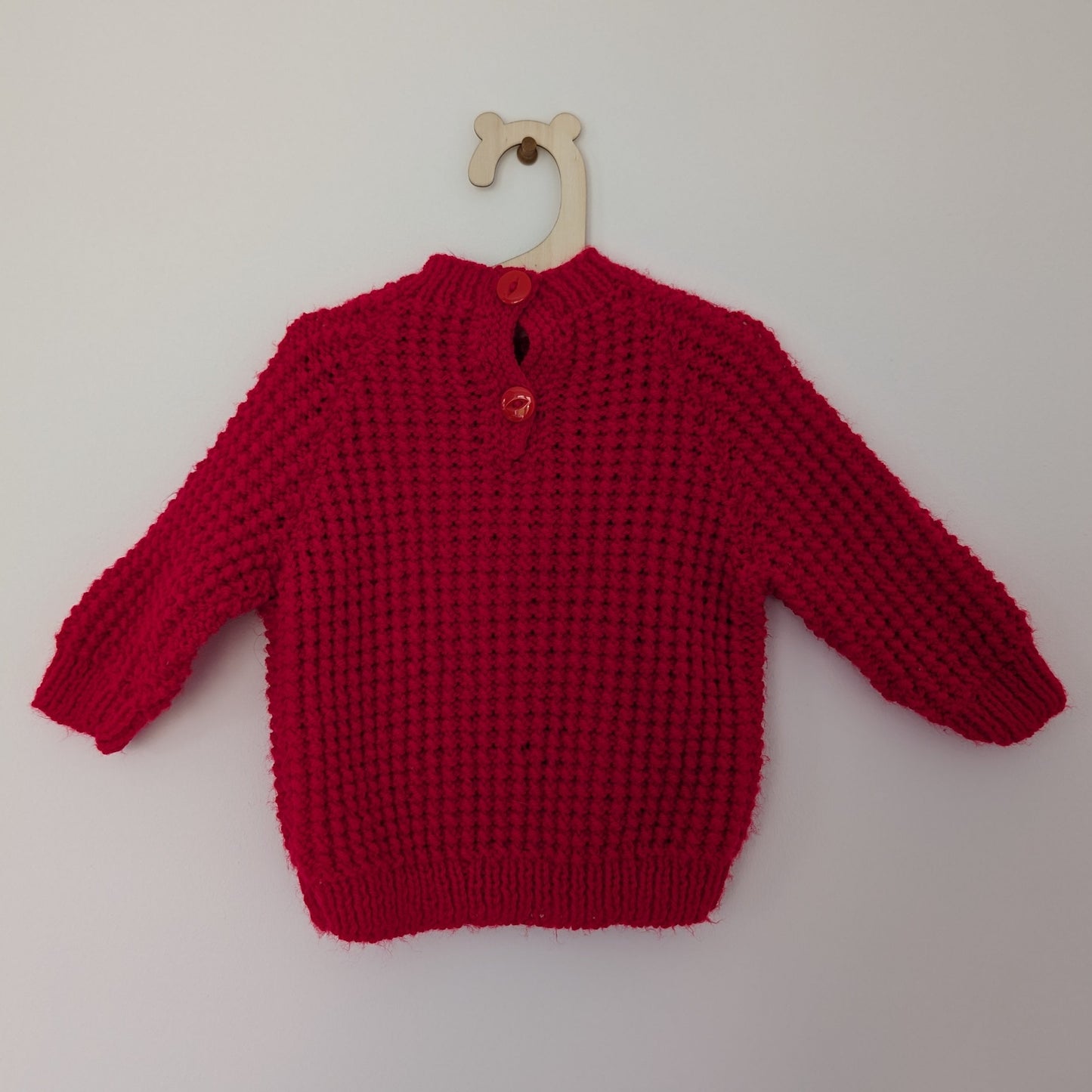 Red Jumper - 6 - 9 M