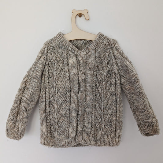 Beige Cardi - 12 - 18 M