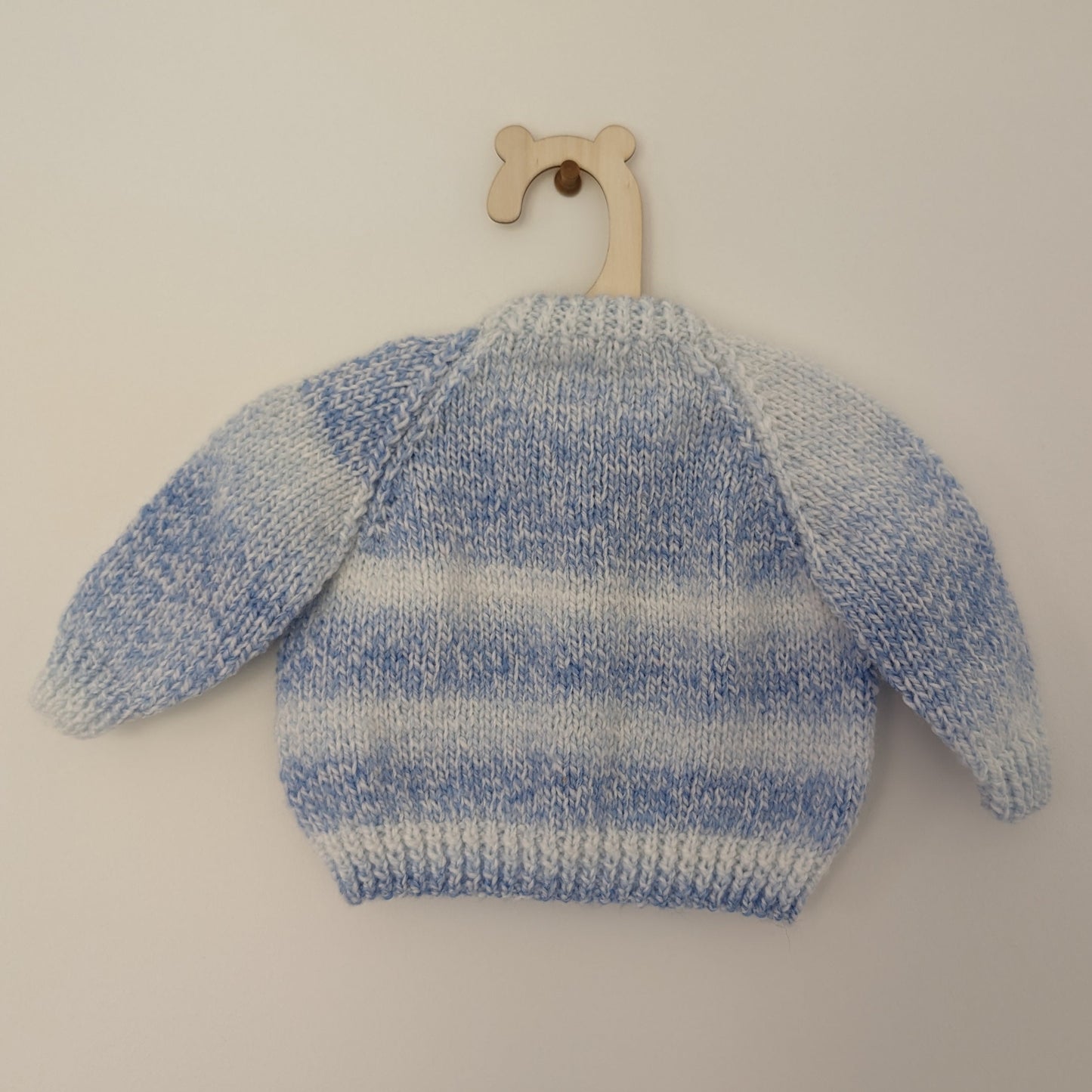 Blue Stripe Cardi - Newborn