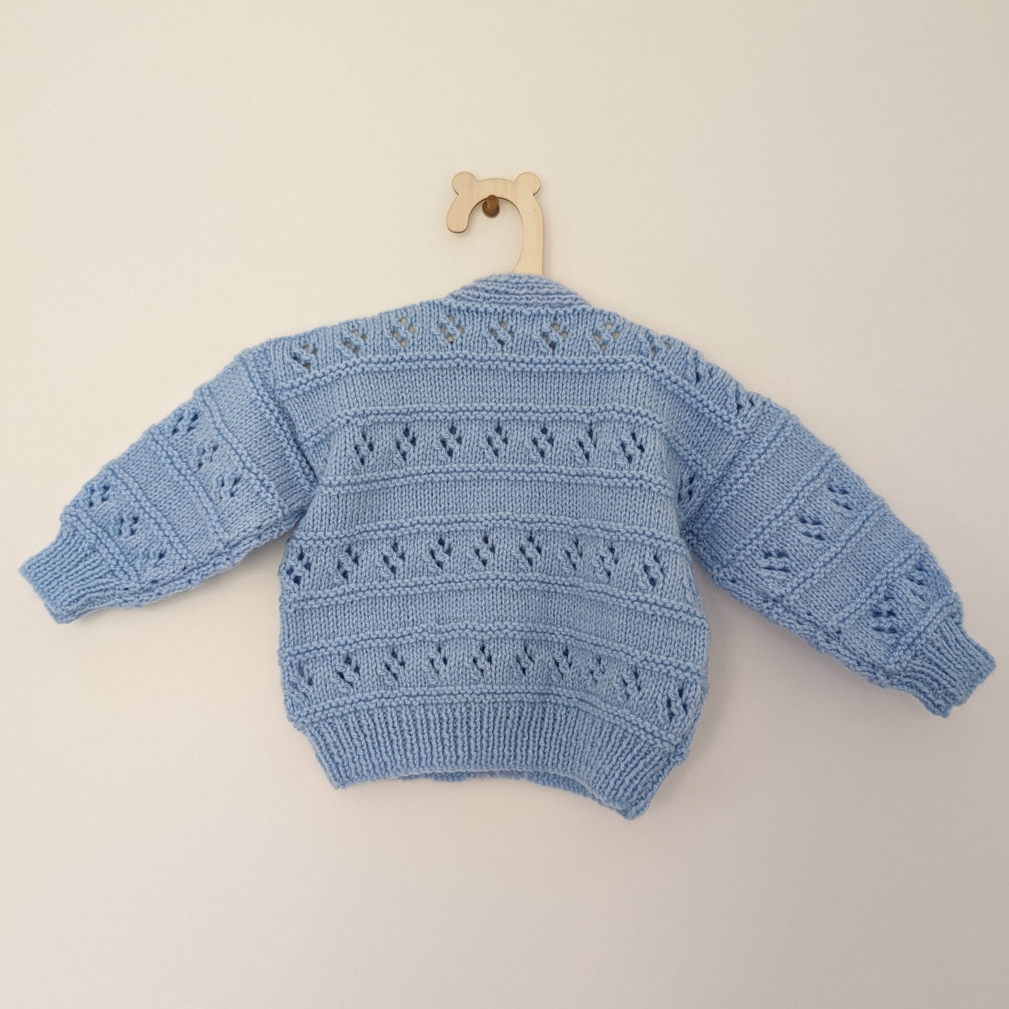 Blue Cardi - 6 - 9 M