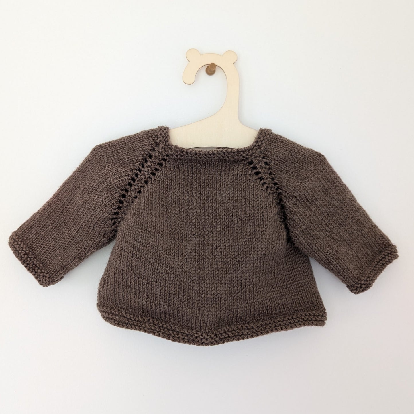 Brown Cardi - Newborn