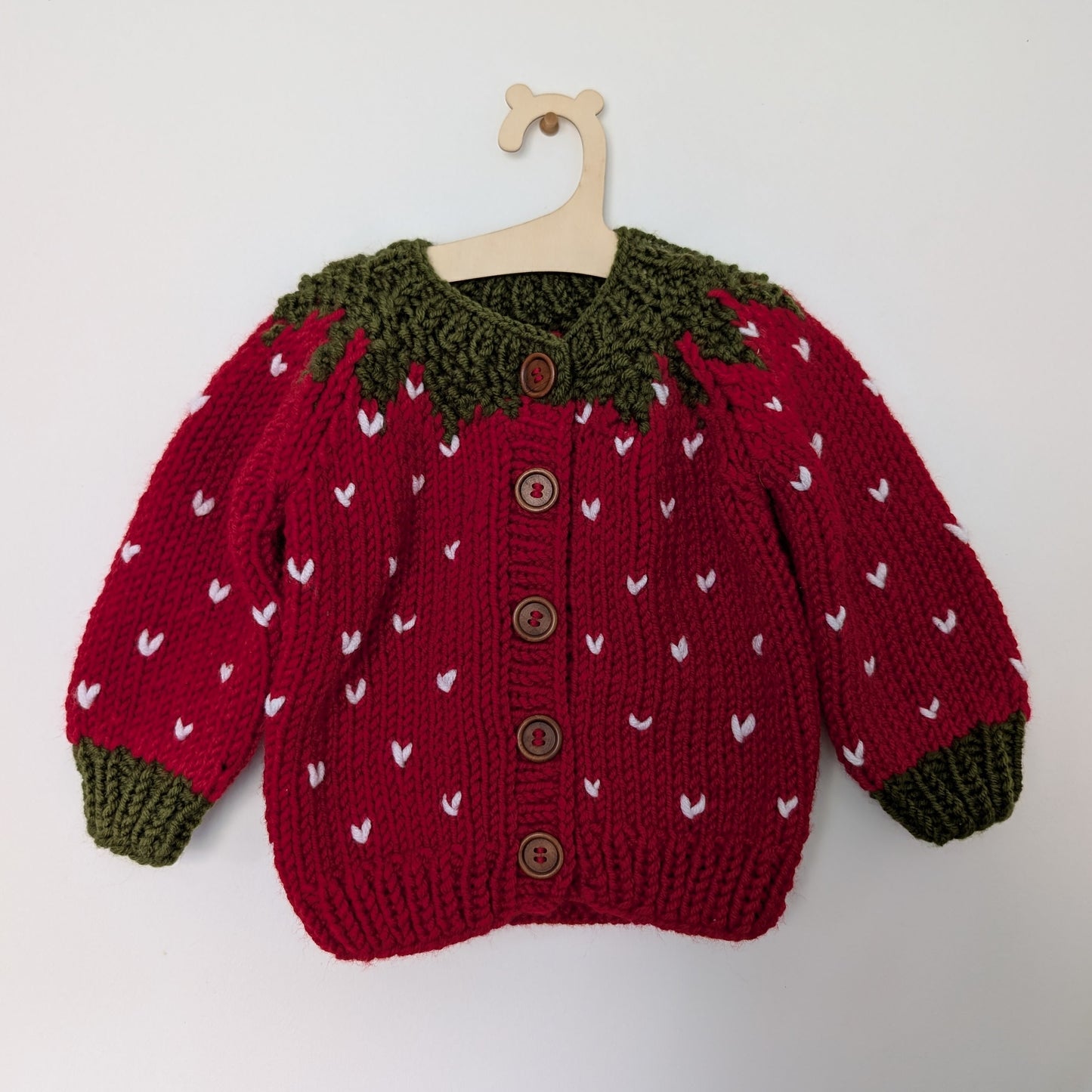 Strawberry Cardi