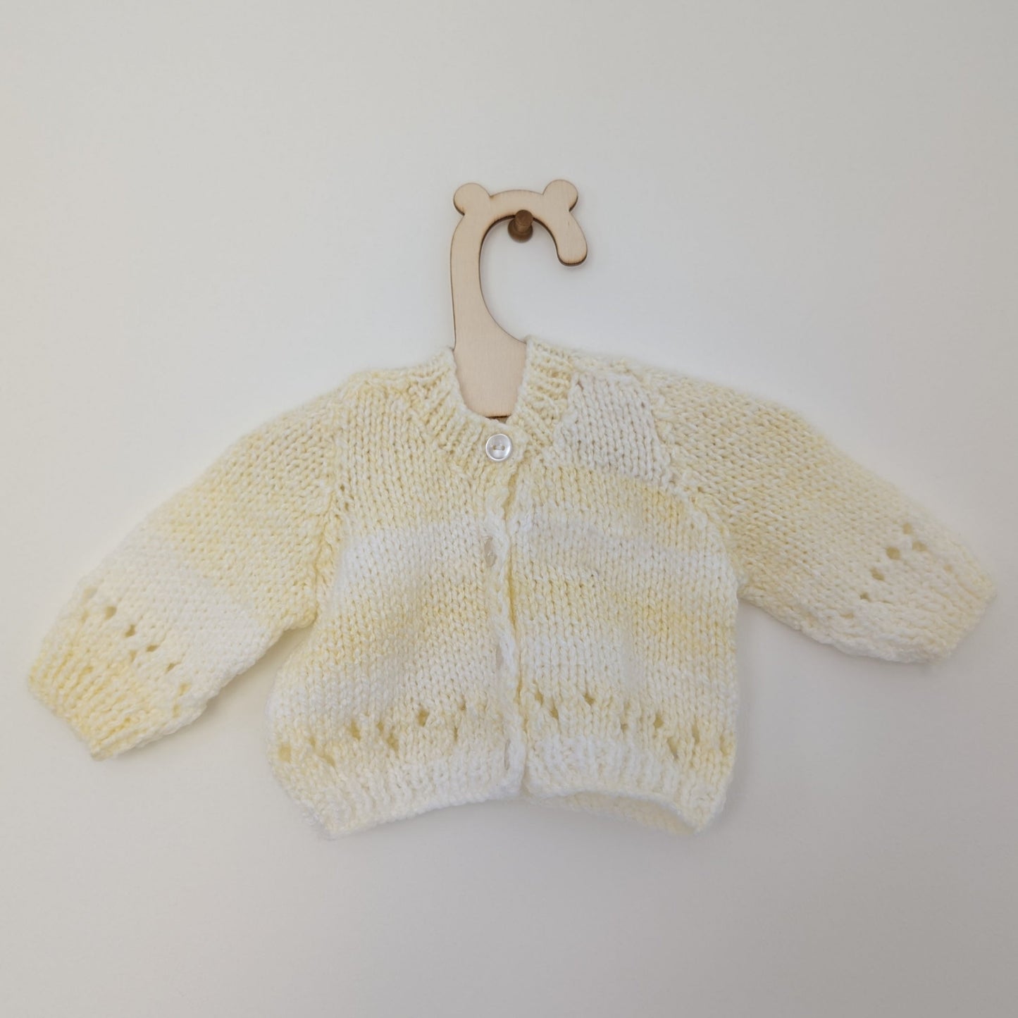 Yellow Stripe Cardi - Newborn