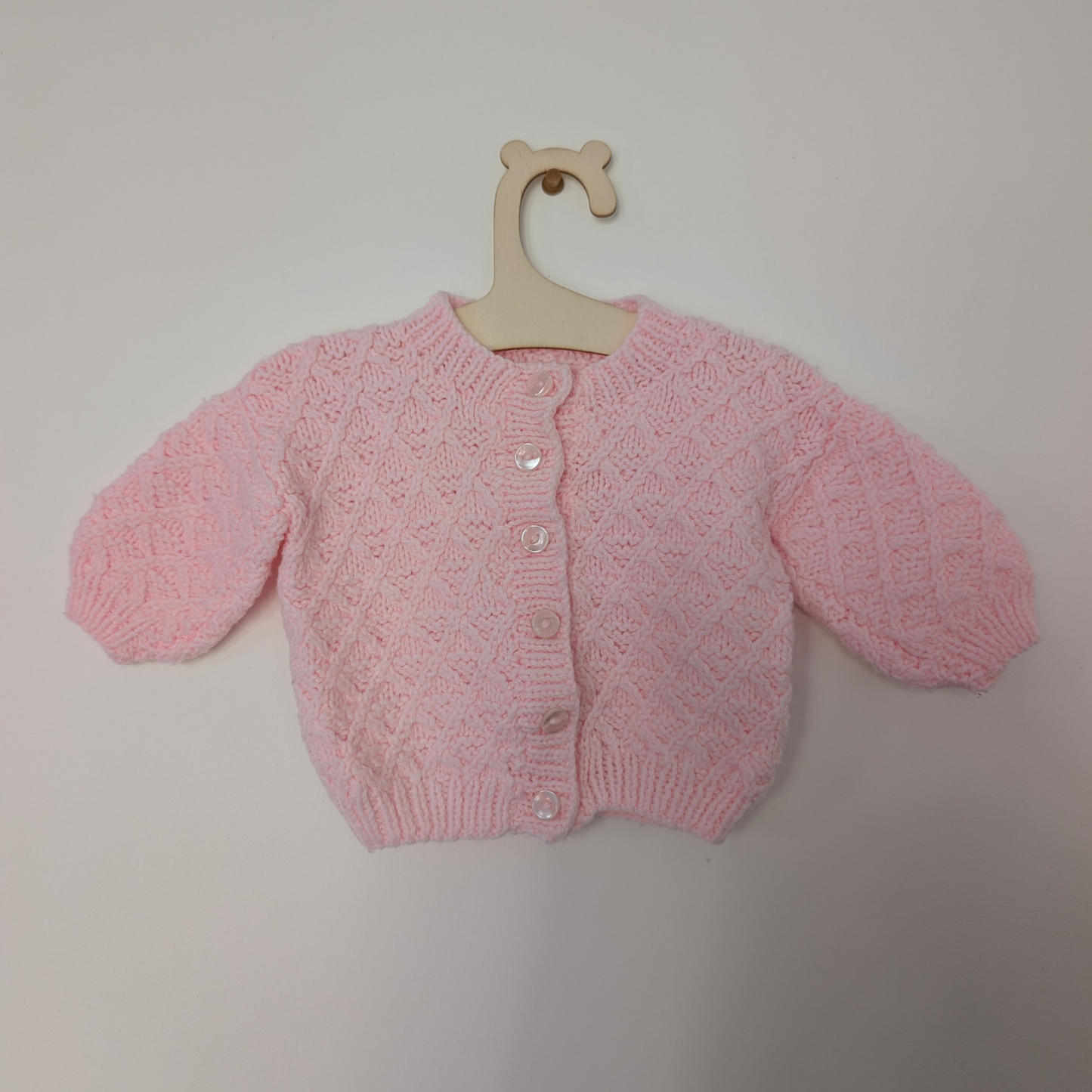 Pink Cardi - 0 - 3 M