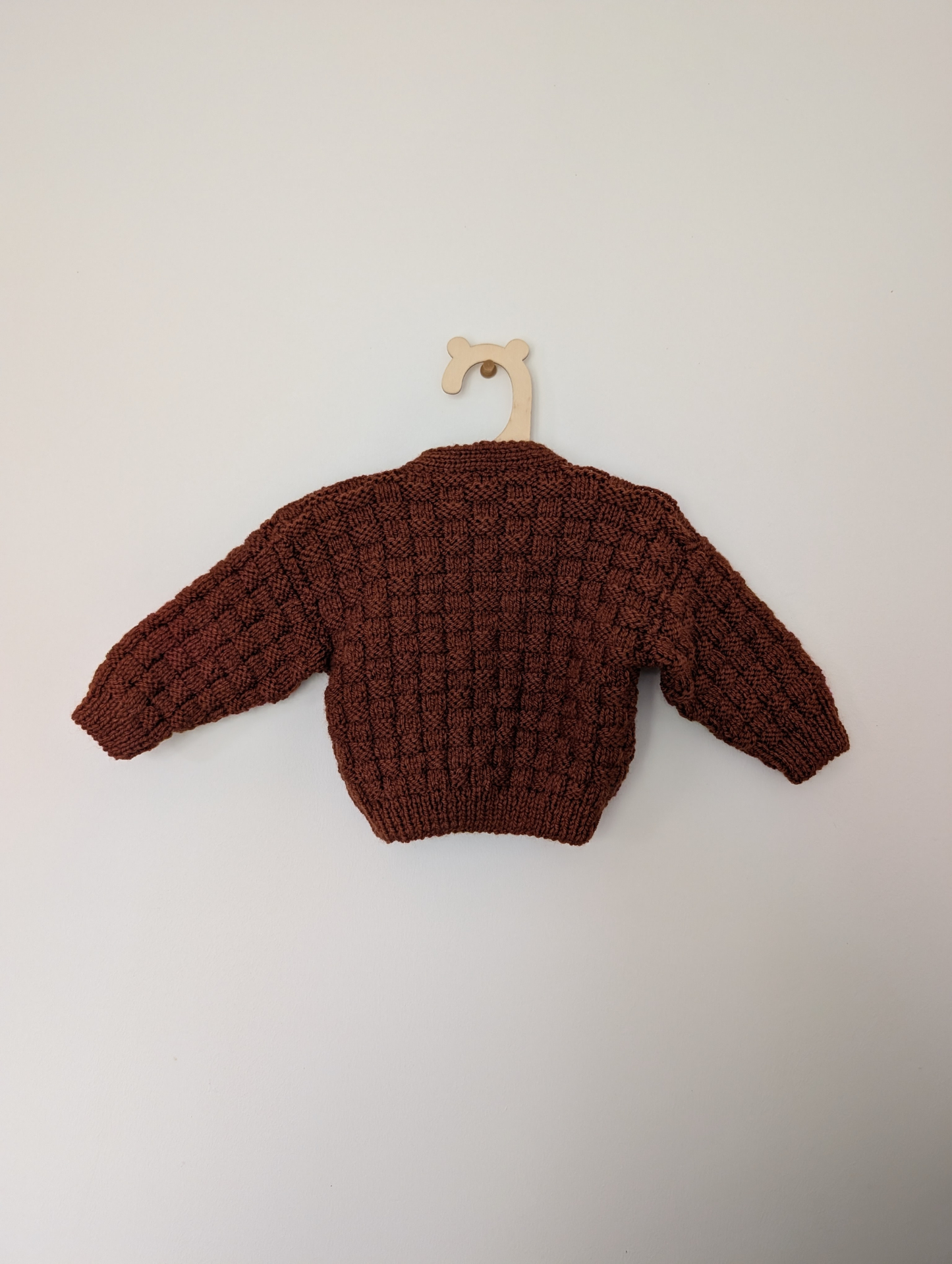 Brown Cardi - 0 - 3 M