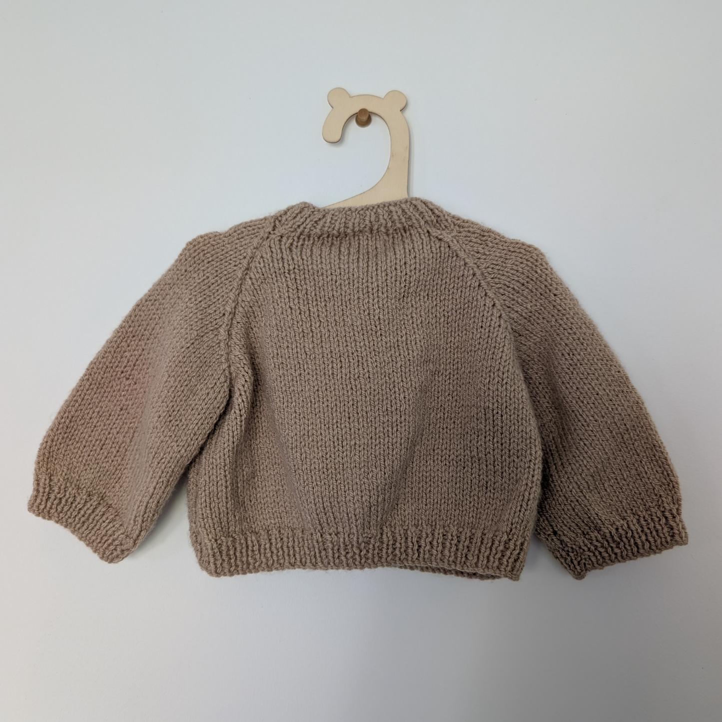 Beige Cardi - 0 - 3 M