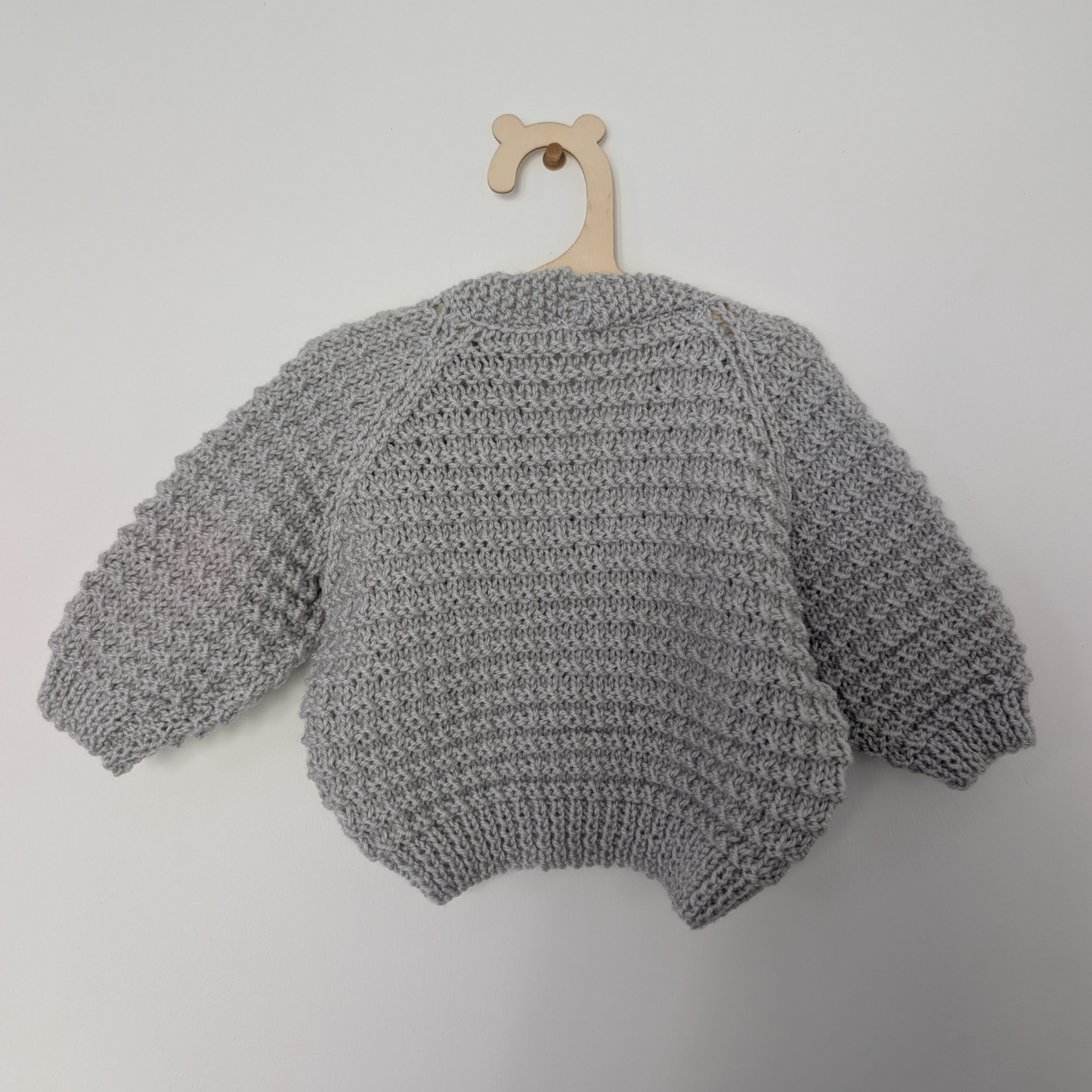 Grey Cardi - 0 - 3 M