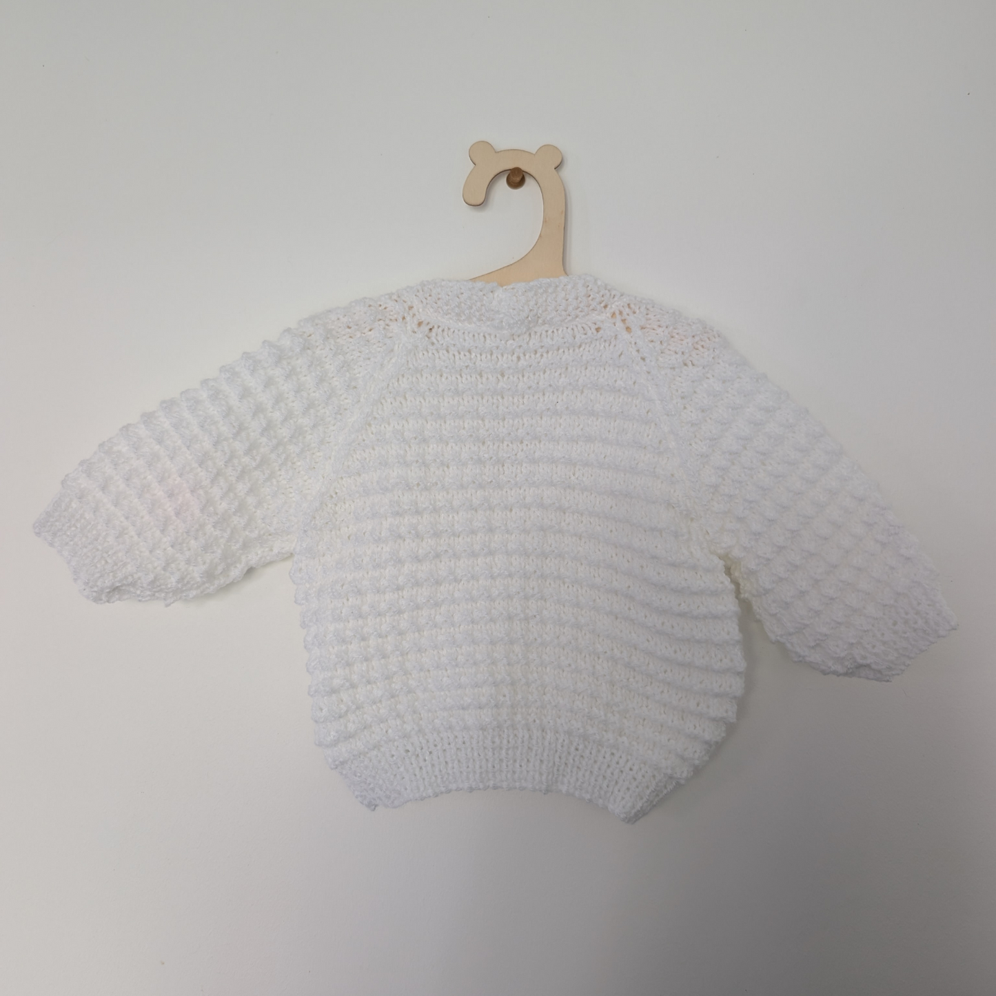 White Cardi - 0 - 3 M