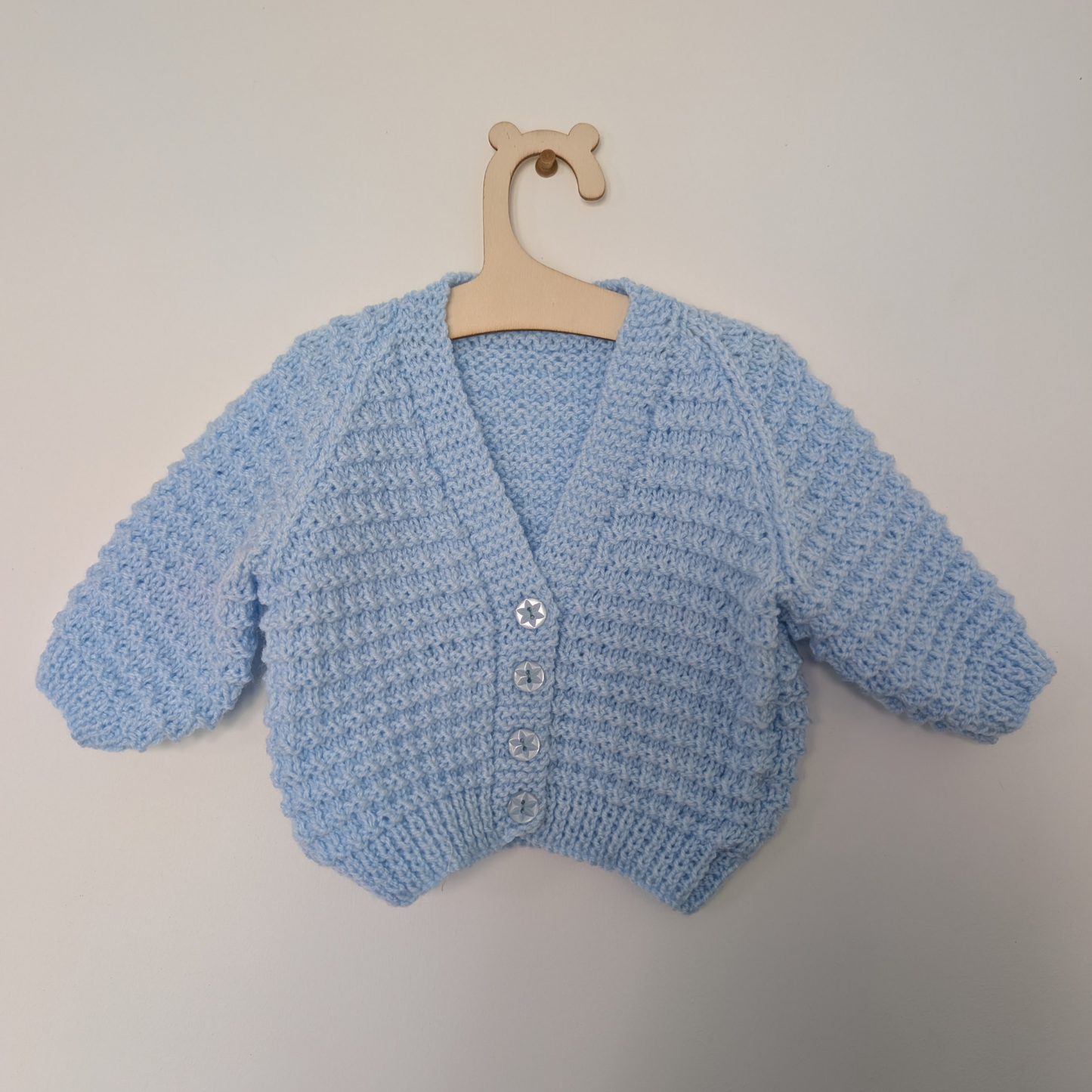 Blue Cardi - 0 - 3 M