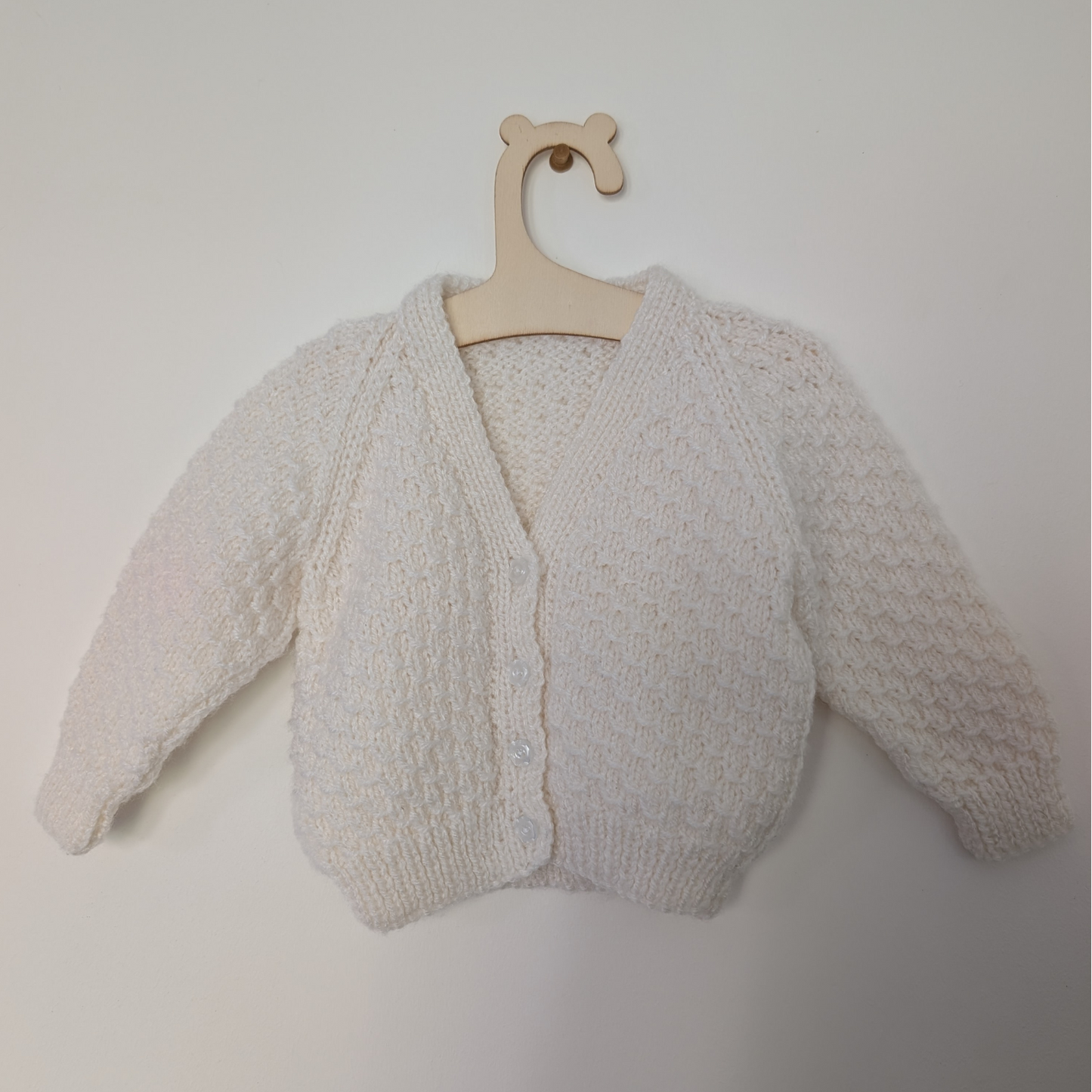 Cream Cardi - 3 - 6 M