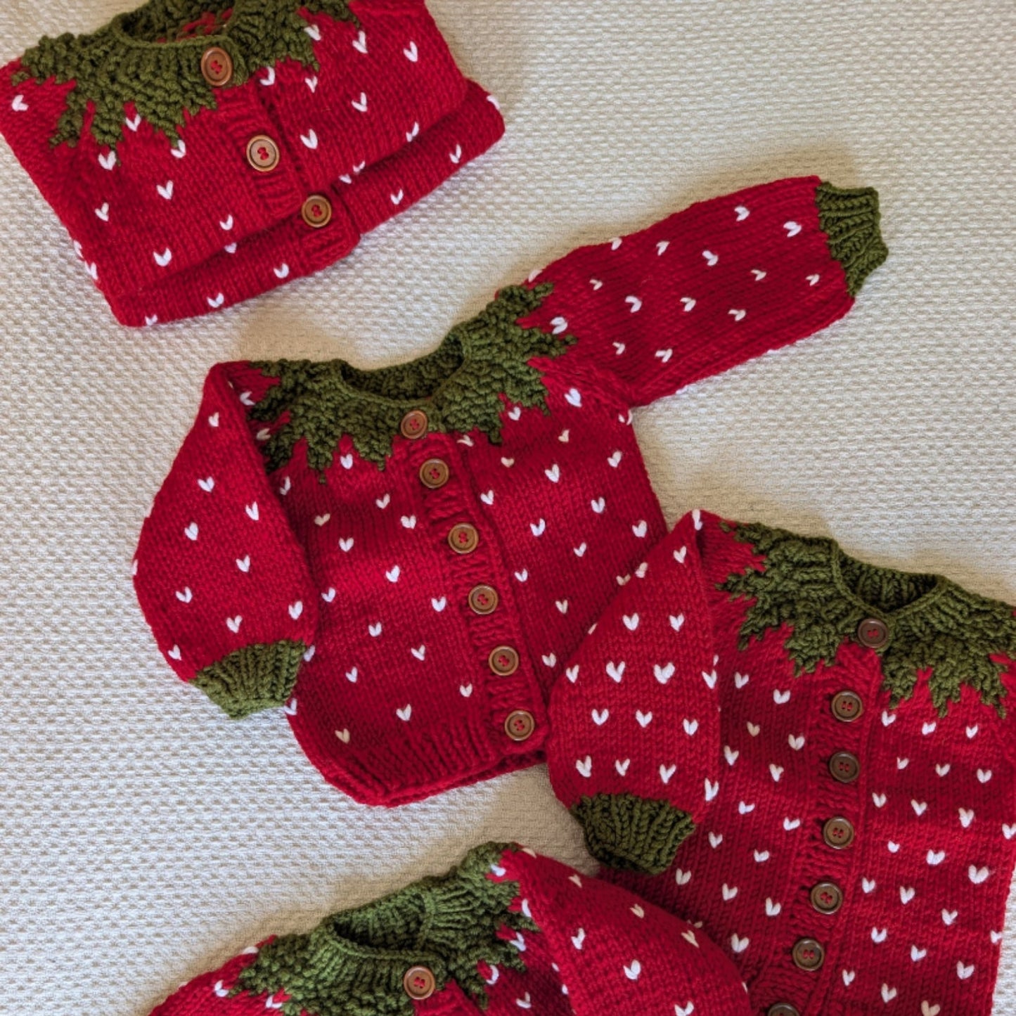 Strawberry Cardi